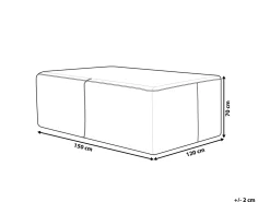 Protezione impermeabile CHUVA 150 cm 120 cm 70 cm Grigio