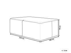 Protezione impermeabile CHUVA 255 cm 180 cm 70 cm Grigio