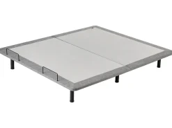 Rete per letto regolabile elettricamente BRUNOY 180 x 200 cm Grigio