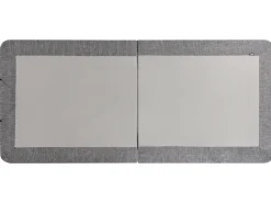 Rete per letto regolabile elettricamente BRUNOY 90 x 200 cm Grigio
