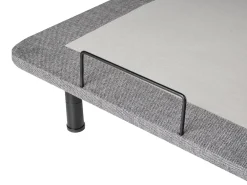 Rete per letto regolabile elettricamente BRUNOY 90 x 200 cm Grigio