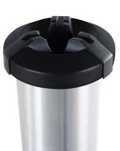 Riscaldatore a infrarossi da patio a piantana VEZUVIO 1500 W Nero