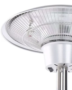 Riscaldatore a infrarossi da patio a piantana ASKJA 1500 W Argento
