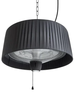 Riscaldatore a infrarossi da patio sospeso ASCEA 1500 W Nero