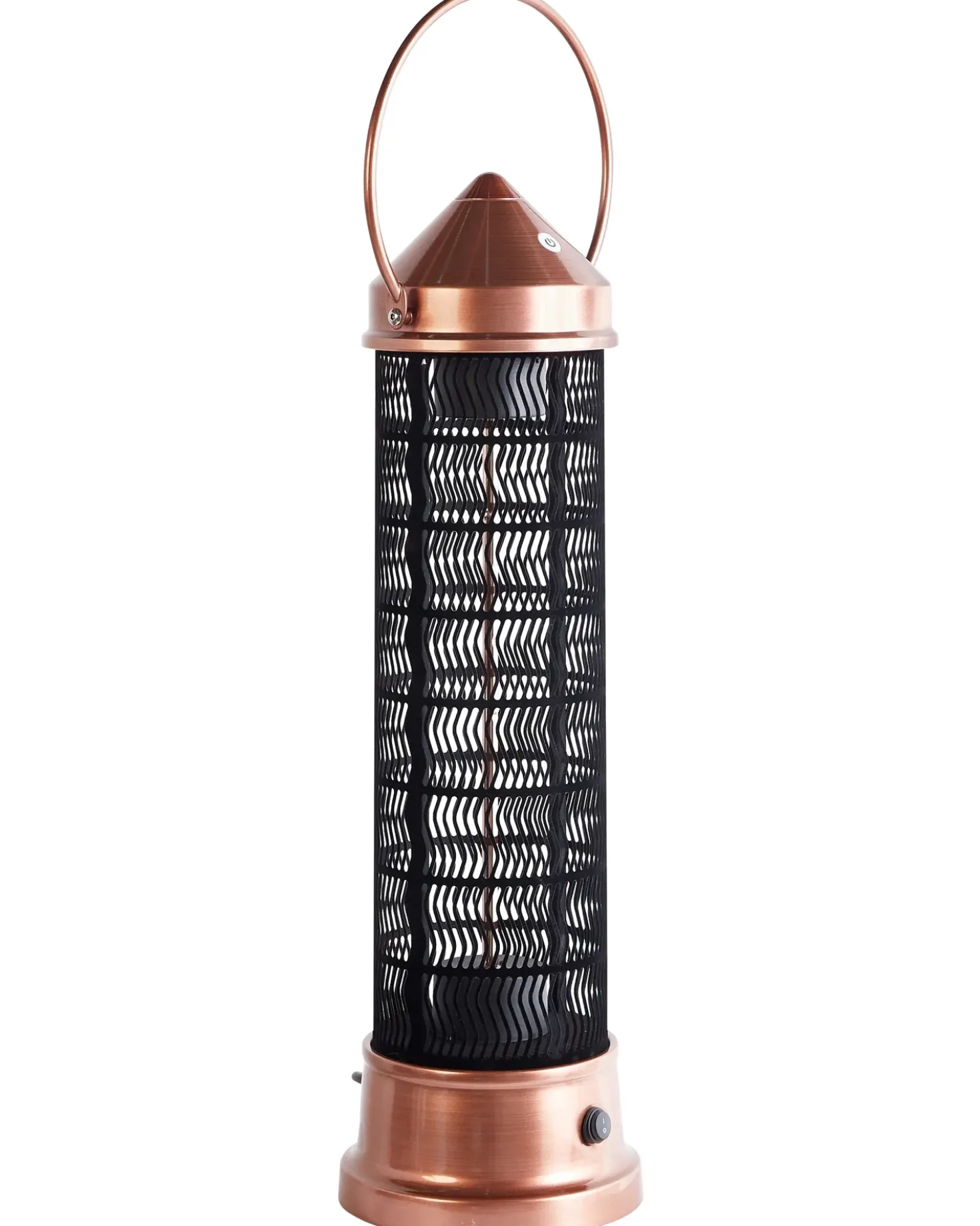 Riscaldatore a infrarossi da patio a piantana LLAIMA 1800 W Rame