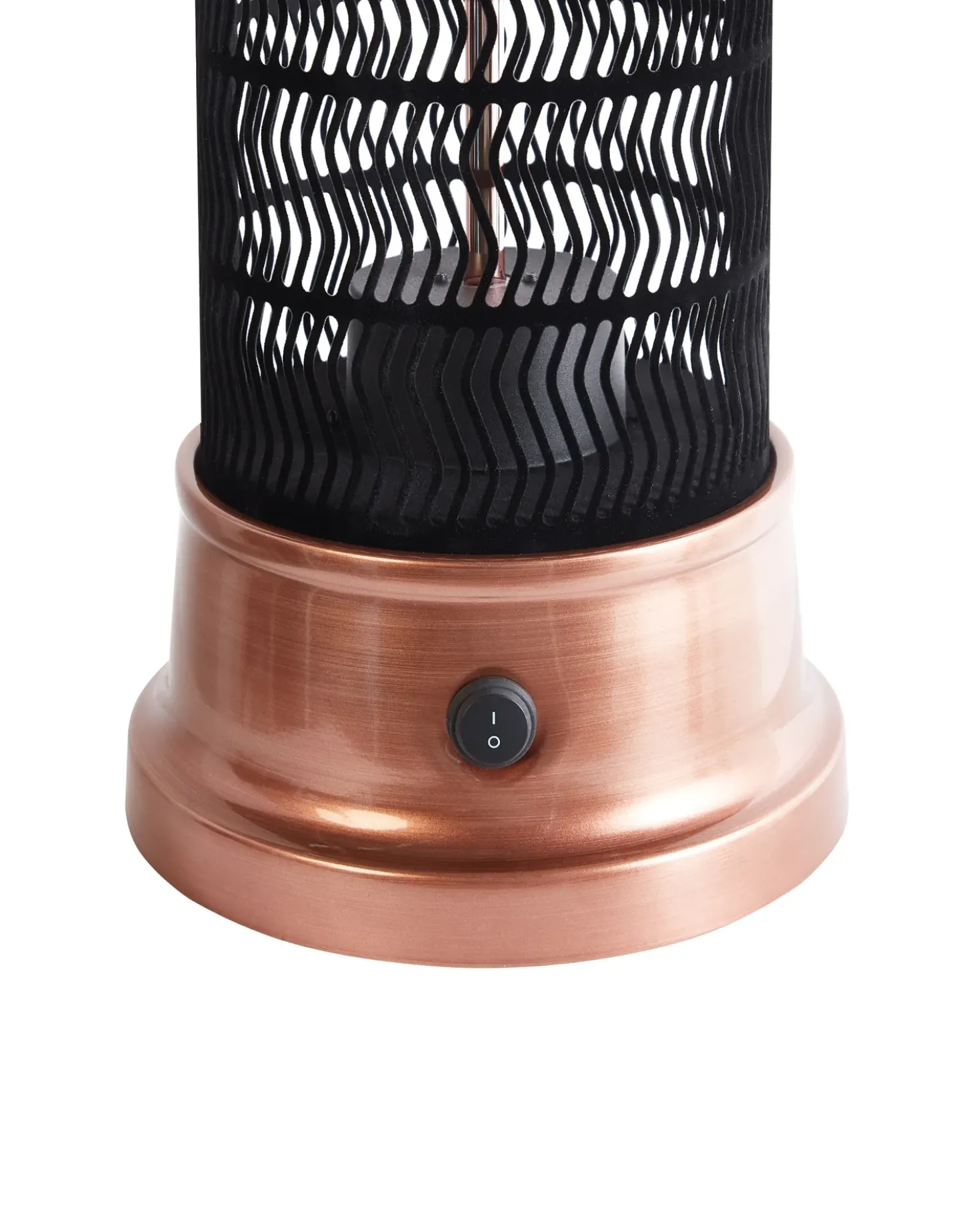 Riscaldatore a infrarossi da patio a piantana LLAIMA 1800 W Rame