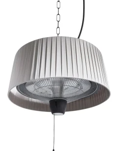 Riscaldatore a infrarossi da patio sospeso ASCEA 1500 W Grigio chiaro