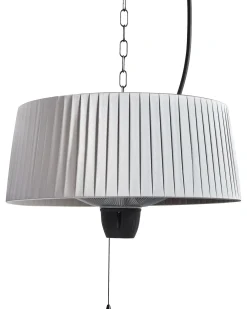Riscaldatore a infrarossi da patio sospeso ASCEA 1500 W Grigio chiaro