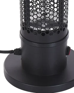 Riscaldatore a infrarossi da patio a piantana KRAKATOA 1000 W Nero