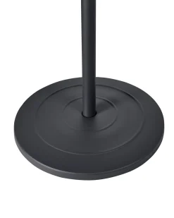 Riscaldatore a infrarossi da patio a piantana VARAZZE 1500 W Nero