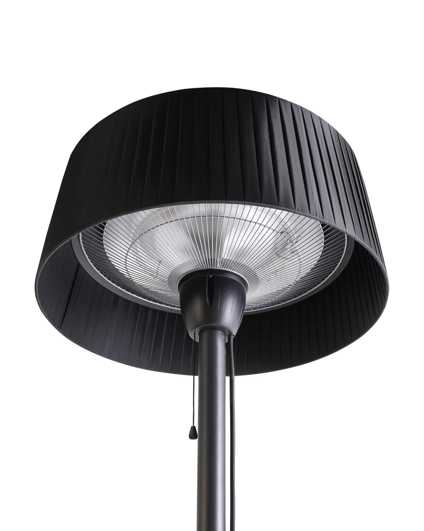 Riscaldatore a infrarossi da patio a piantana OLLERIA 1500 W Nero