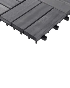 Rivestimenti e piastrelle da esterno ACERENZA Legno di acacia certificato Grigio