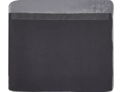 Rivestimento per divano a 2 posti BERNES Velluto Grigio