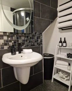 Rubinetteria per lavabo BERLOI Ottone Nero