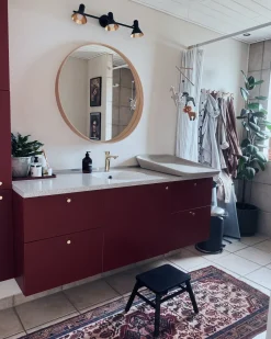 Rubinetteria per lavabo BERLOI Ottone Oro