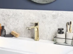 Rubinetteria per lavabo BERLOI Ottone Oro