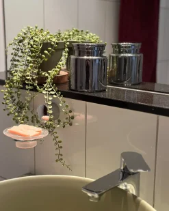 Rubinetteria per lavabo BERLOI Ottone Argento
