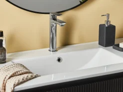Rubinetteria per lavabo CHIMBOTE Ottone Argento