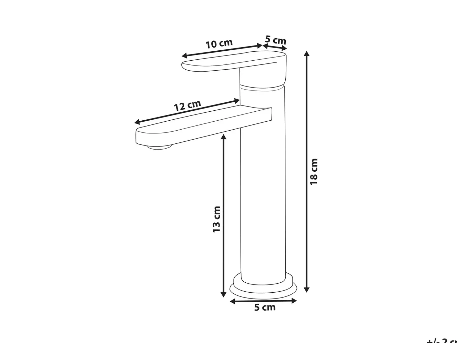 Rubinetteria per lavabo COLHUE Ottone Nero