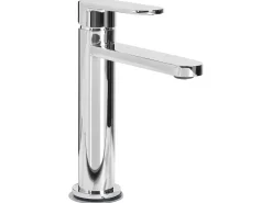 Rubinetteria per lavabo COLHUE Ottone Argento