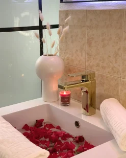 Rubinetteria per lavabo IRUPU Ottone Argento