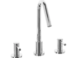Rubinetteria per lavabo KALAMBO Ottone Argento