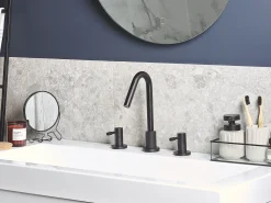 Rubinetteria per lavabo KALAMBO Ottone Nero