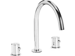 Rubinetteria per lavabo PILCOMAYO Ottone Argento