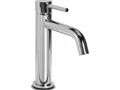 Rubinetteria per lavabo SALINAS Ottone Argento