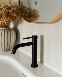 Rubinetteria per lavabo SALINAS Ottone Nero