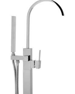 Rubinetteria per vasca da bagno freestanding RIBBON Argento