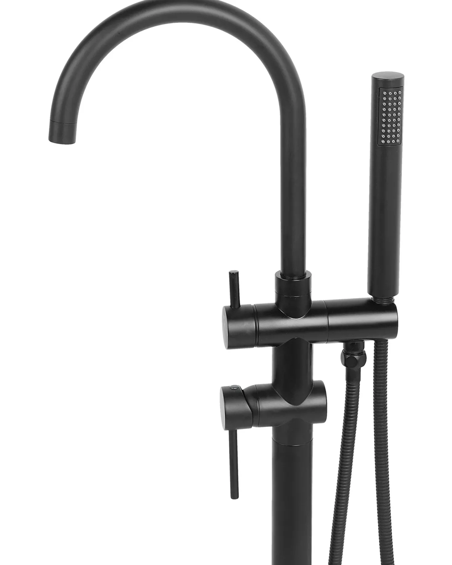 Rubinetteria per vasca da bagno freestanding TUGELA Nero