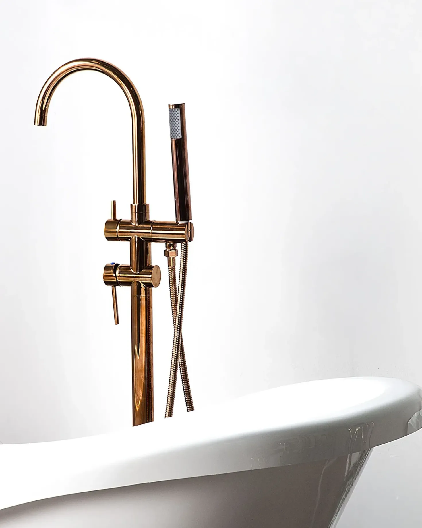 Rubinetteria per vasca da bagno freestanding TUGELA Rame