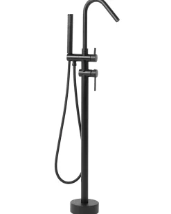 Rubinetteria per vasca da bagno freestanding VICTORIA Nero