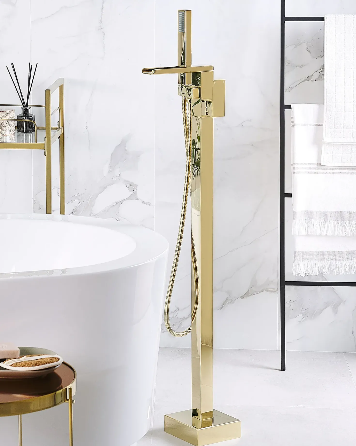 Rubinetteria per vasca da bagno freestanding BOYOMA Oro