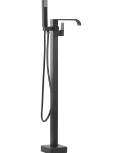 Rubinetteria per vasca da bagno freestanding NIAGARA Nero