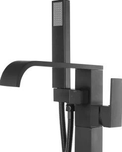 Rubinetteria per vasca da bagno freestanding NIAGARA Nero