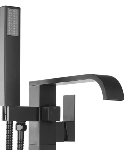 Rubinetteria per vasca da bagno freestanding NIAGARA Nero