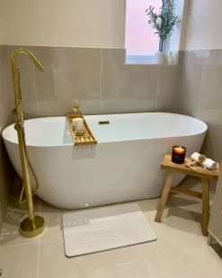Rubinetteria per vasca da bagno freestanding VICTORIA Oro