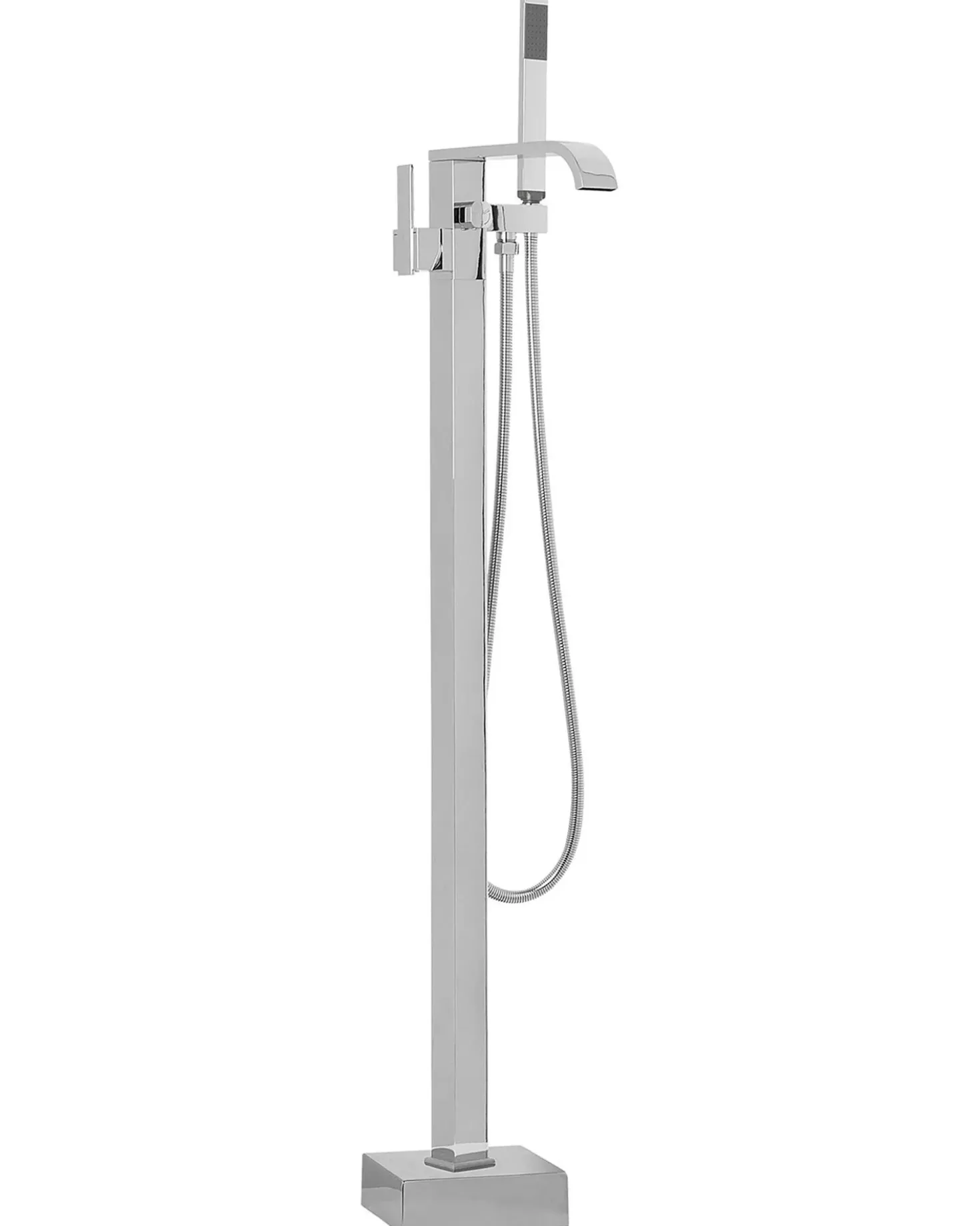 Rubinetteria per vasca da bagno freestanding NIAGARA Argento
