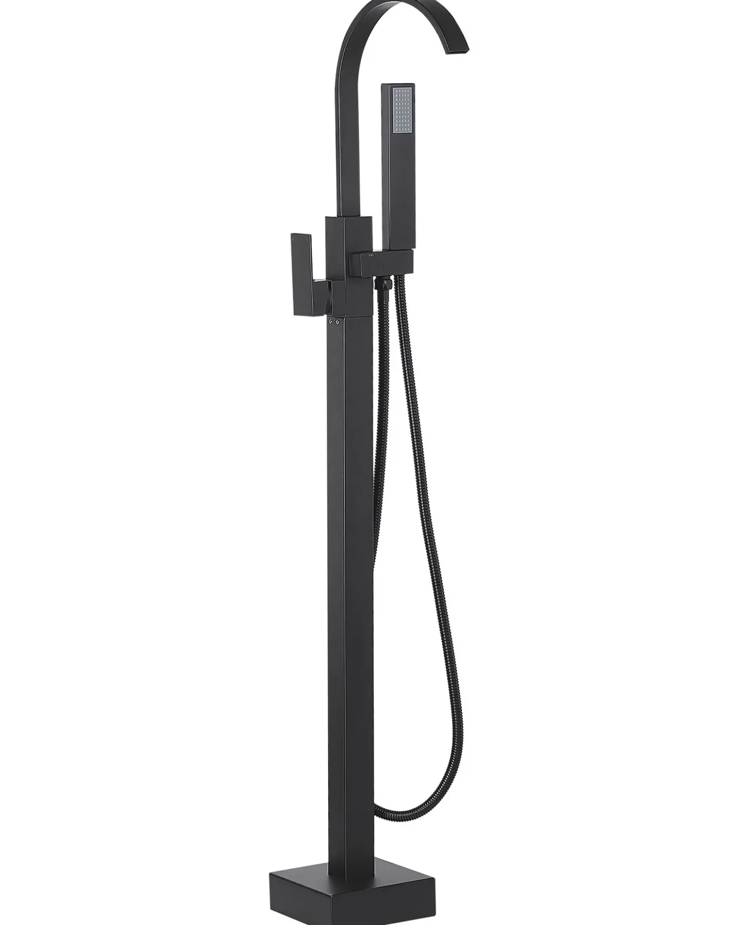 Rubinetteria per vasca da bagno freestanding RIBBON Nero