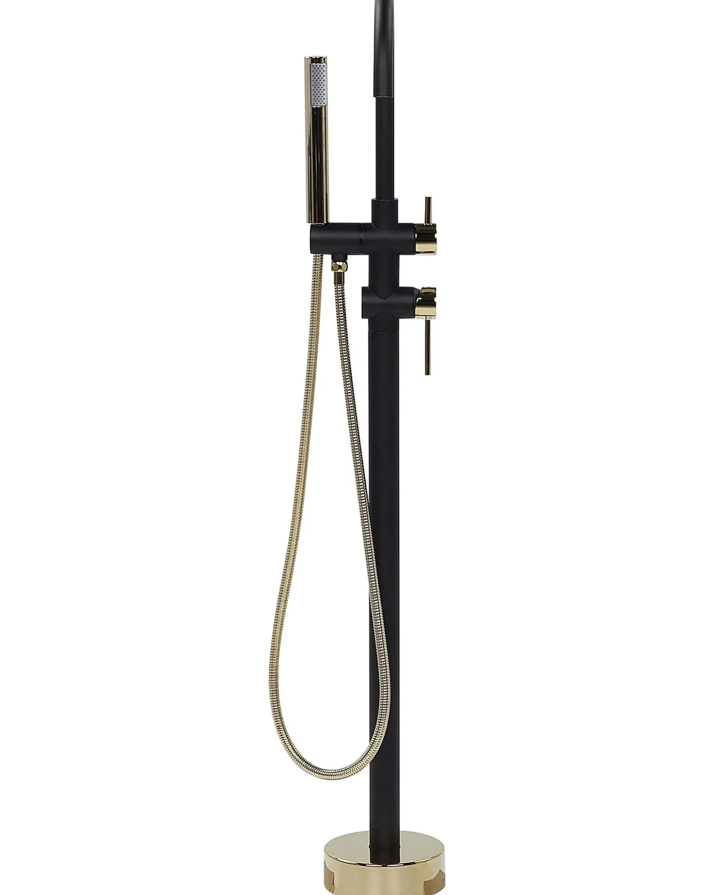 Rubinetteria per vasca da bagno freestanding TUGELA Nero/Oro