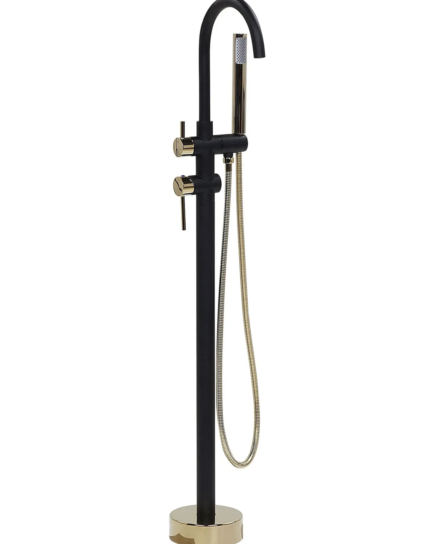 Rubinetteria per vasca da bagno freestanding TUGELA Nero/Oro