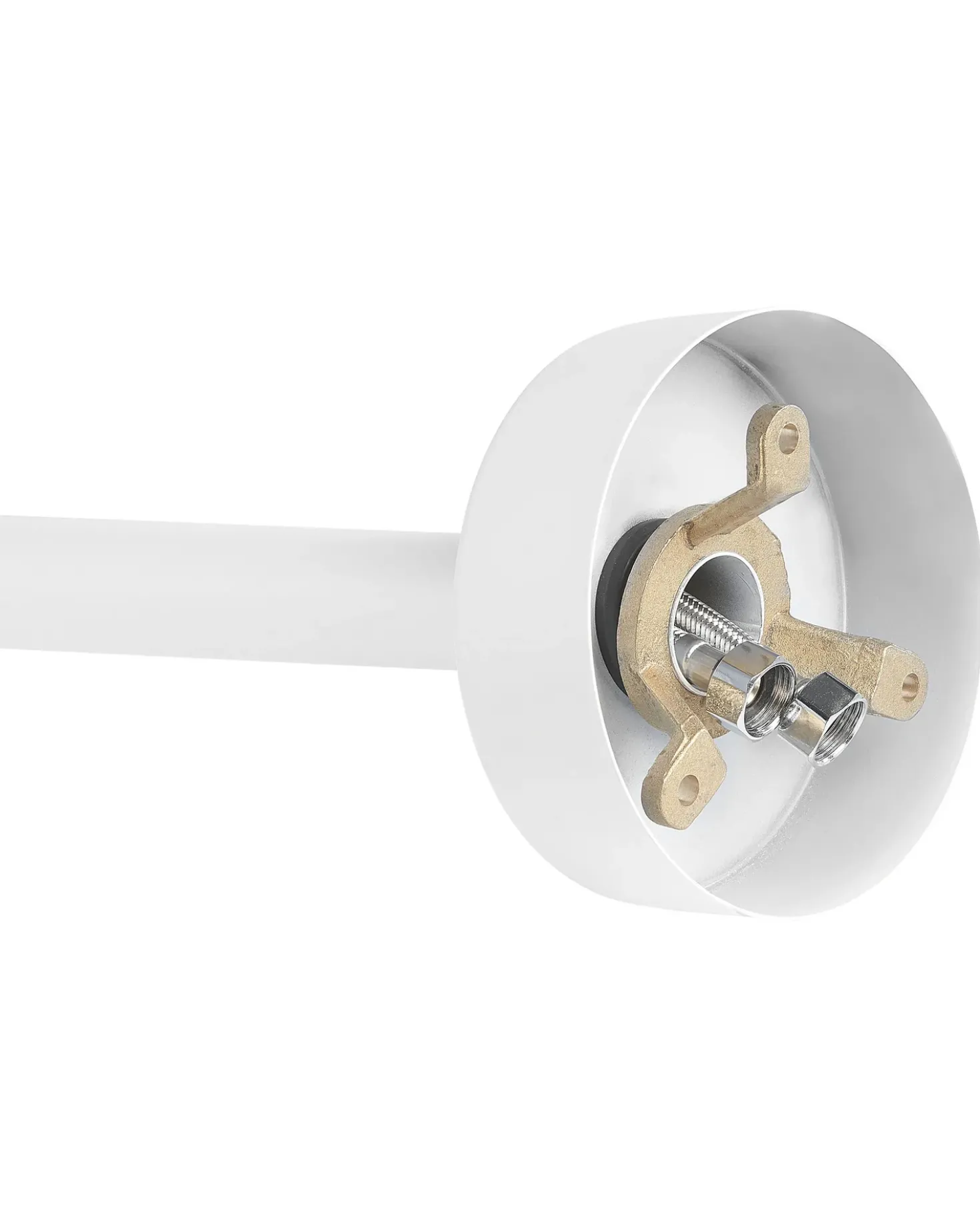 Rubinetteria per vasca da bagno freestanding TUGELA Bianco