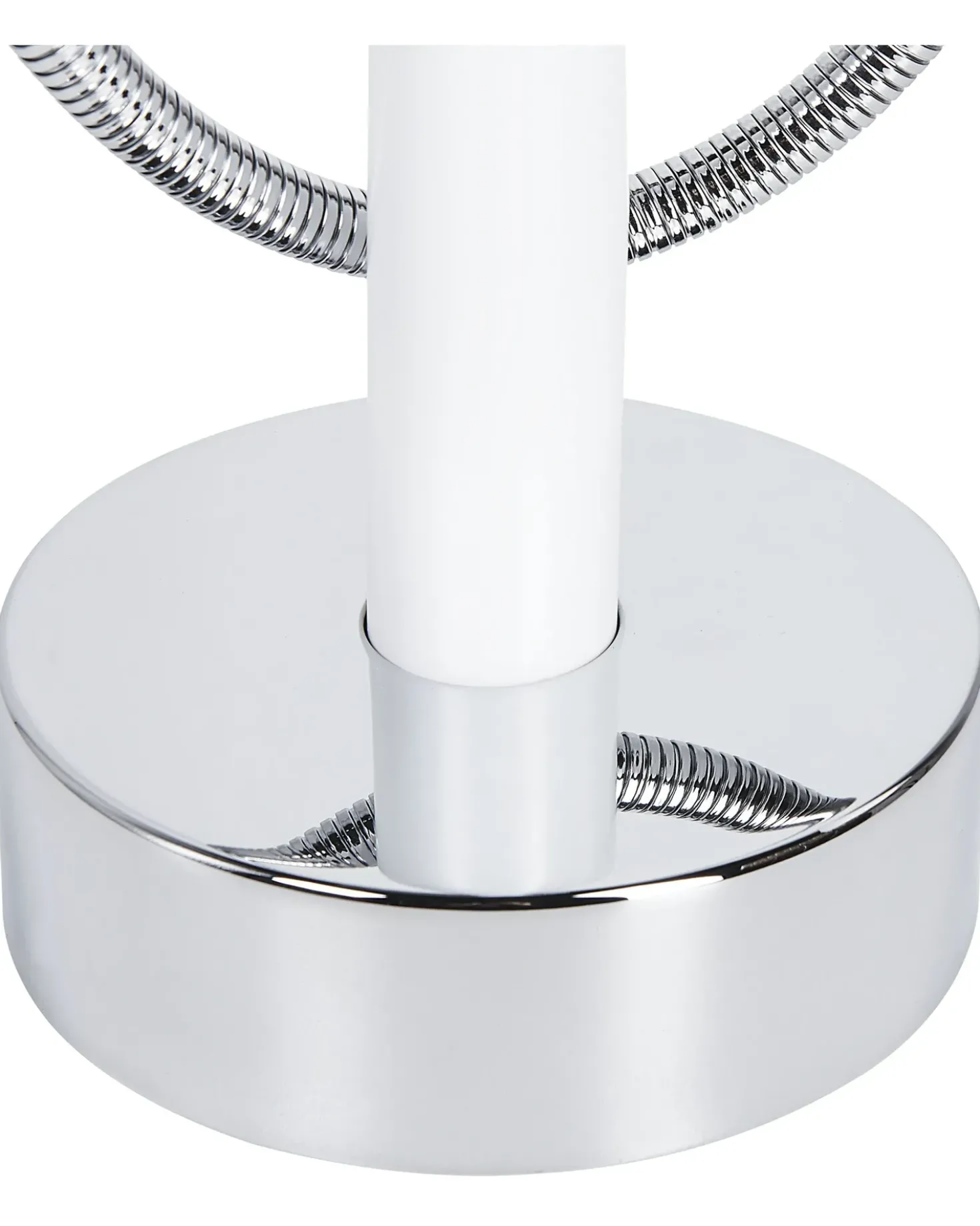 Rubinetteria per vasca da bagno freestanding TUGELA Bianco/Argento