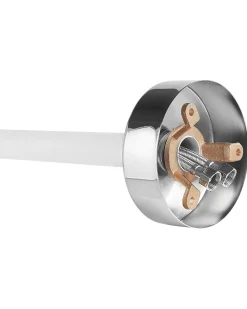 Rubinetteria per vasca da bagno freestanding TUGELA Bianco/Argento