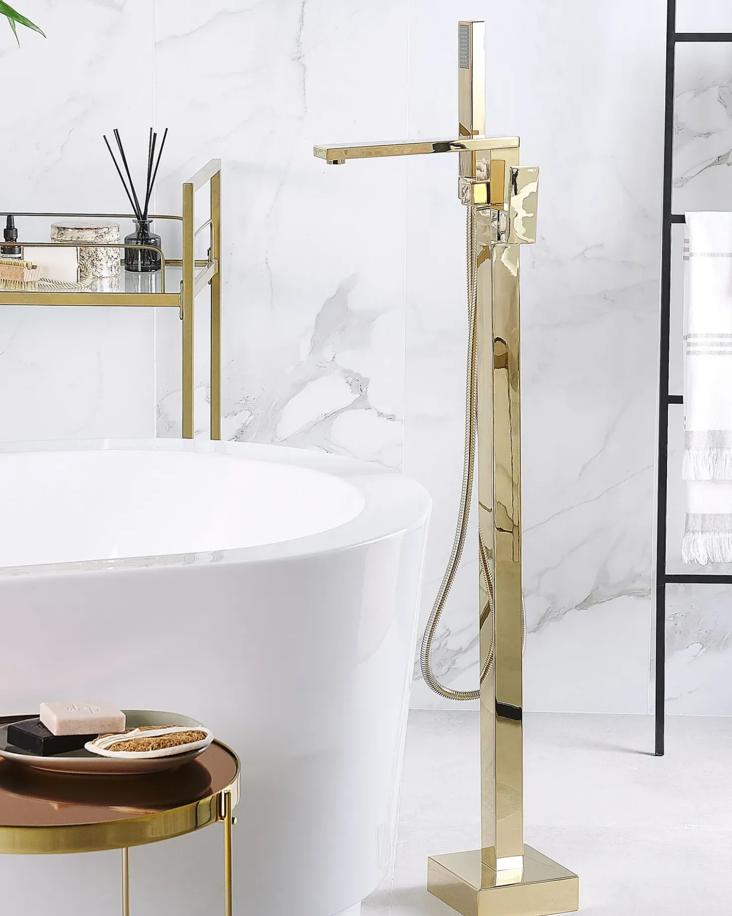 Rubinetteria per vasca da bagno freestanding DELLA Oro