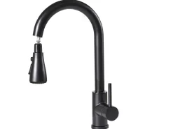 Rubinetto estraibile da cucina PAIMUN Nero