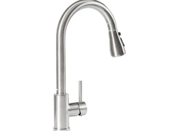 Rubinetto estraibile da cucina PAIMUN Argento