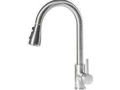 Rubinetto estraibile da cucina PAIMUN Argento
